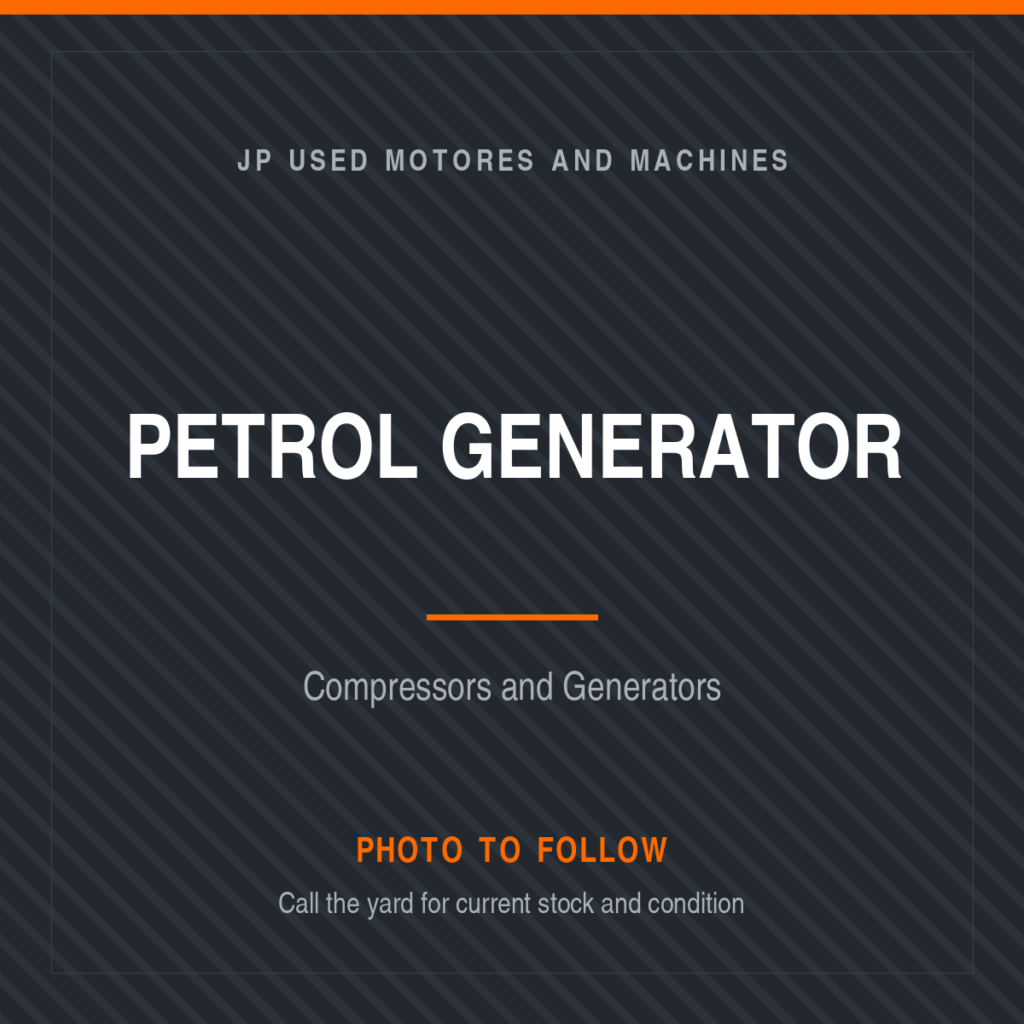 Petrol Generator placeholder image, photo to follow