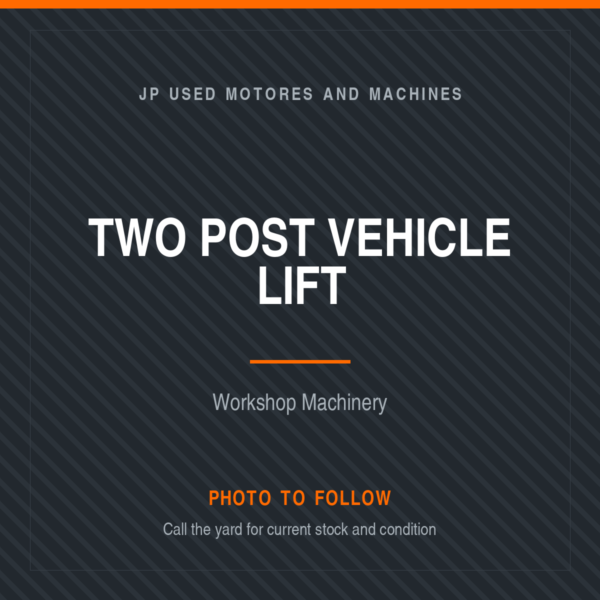 Two Post Vehicle Lift placeholder image, photo to follow